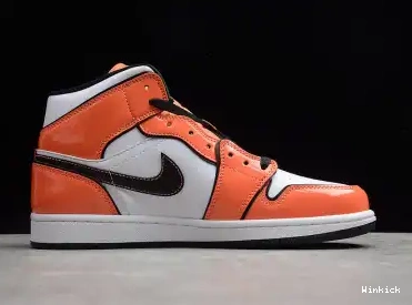 MID DD6834-802 AIR JORDAN 1 ORANGE” “TURF 0519